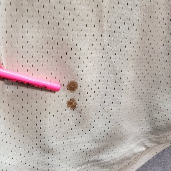 Wedding Cake‎ Men Shirt Large Beige Jersey Streetwear Logo Wake Bake READ - Picture 5 of 10